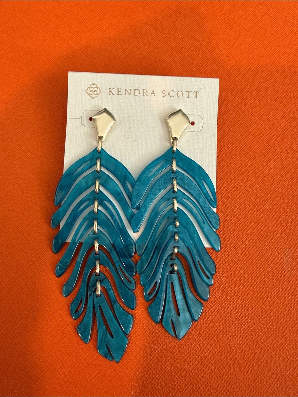 Earrings on Card